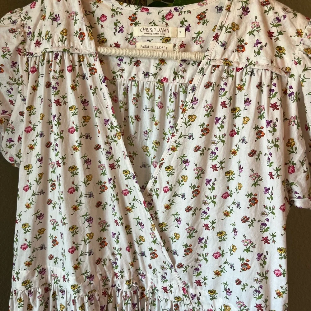 Christy Dawn Dawn Dress Cream Garden - Picture 1 of 4